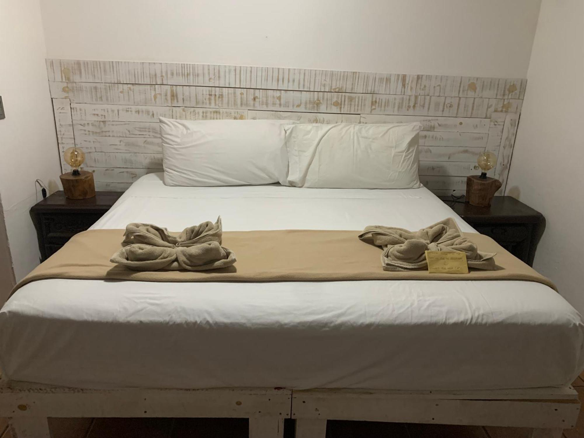 Casa Caribe カンクン エクステリア 写真 A bed