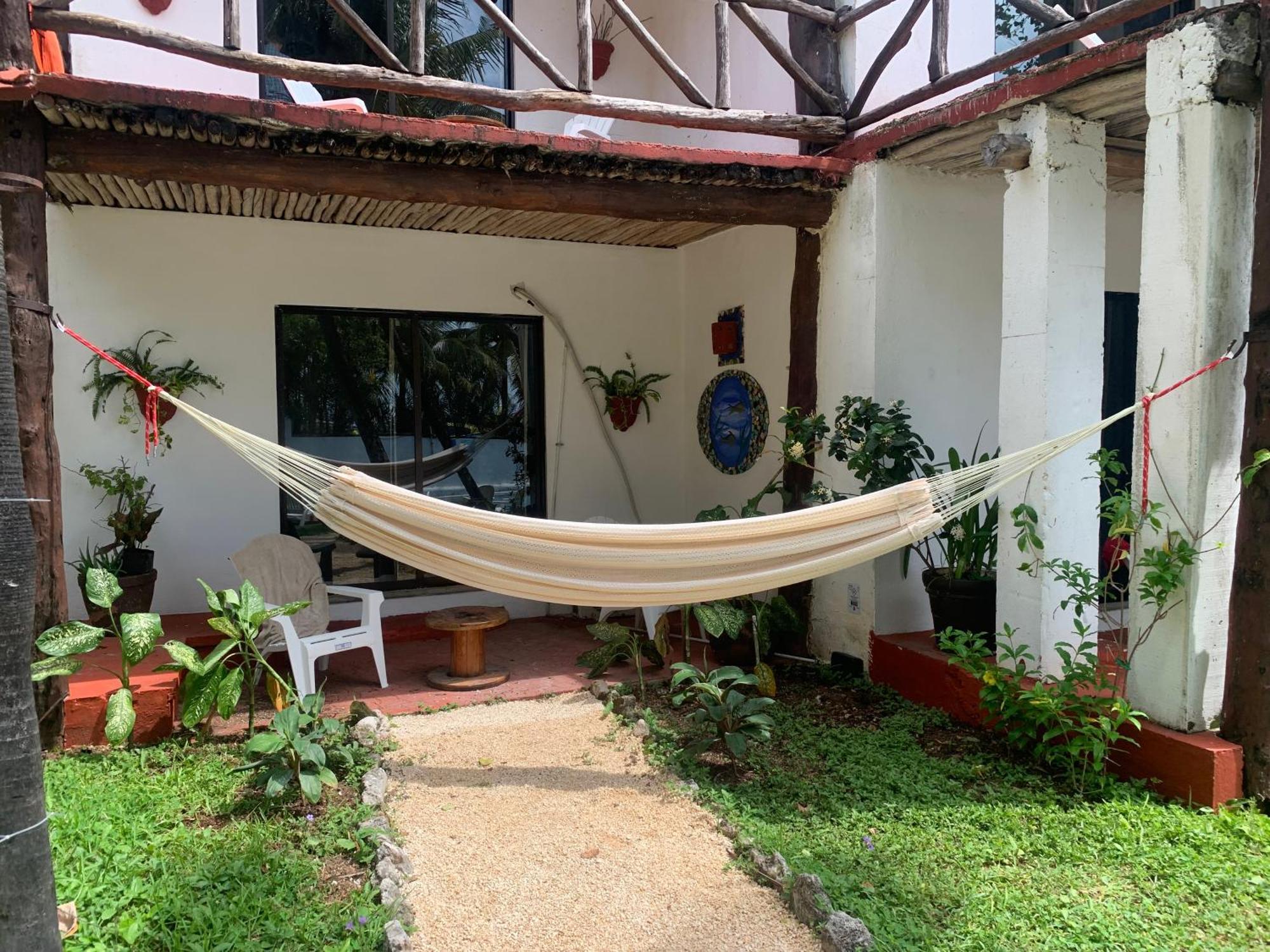 Casa Caribe カンクン エクステリア 写真 Hammock in Tulum, Mexico